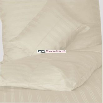   Billerbeck RÉKA "Panna Cotta"- halvány vanília színű, 5 részes ágyneműhuzat garnitúra 200x220 cm paplanhuzattal