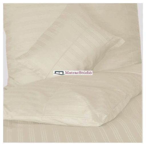 Billerbeck RÉKA "Panna Cotta"- halvány vanília színű, 5 részes ágyneműhuzat garnitúra 200x220 cm paplanhuzattal