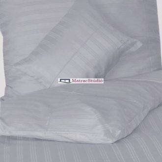   Billerbeck RÉKA "Mák mousse" ezüstszürke 5 részes ágyneműhuzat garnitúra