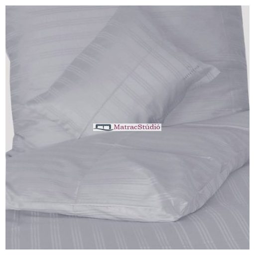 Billerbeck RÉKA "Mák mousse" ezüstszürke 5 részes ágyneműhuzat garnitúra