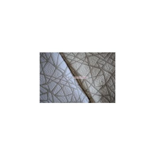 FERRARA portugál pamut ágytakaró törtfehér/ecrü szín 240x260 cm