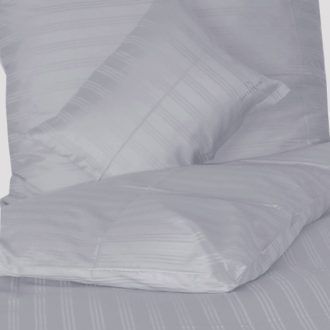   Billerbeck Réka párnahuzat  "Mák mousse" ezüstszürke 36*48 cm
